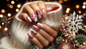 acrylic:wbaqcgeizdc= christmas nails