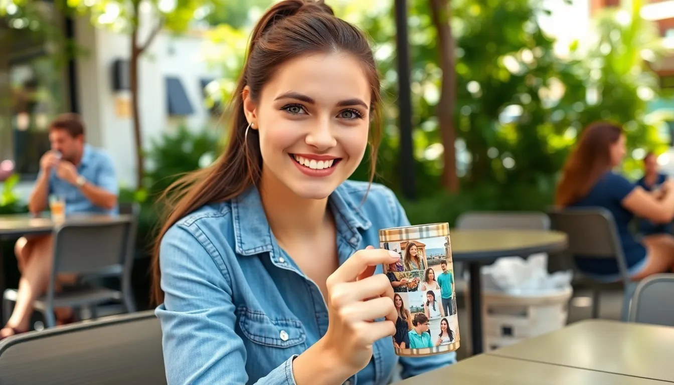 photo travel mug